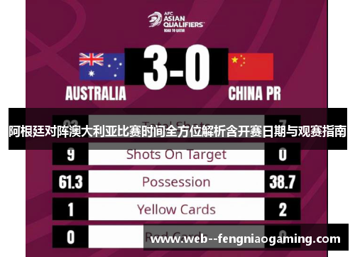阿根廷对阵澳大利亚比赛时间全方位解析含开赛日期与观赛指南